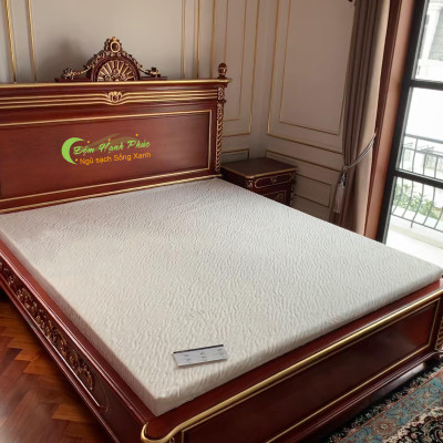 ĐỆM CAO SU LIÊN Á CLASSIC cao 10cm- Giường Đôi - Cao Su Thiên Nhiên 100%