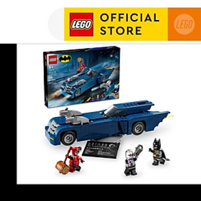 LEGO SUPERHEROES 76274 Đồ Chơi Lắp Ráp Siêu Xe Người Dơi Đối Đầu Harley Quinn (435 chi tiết)