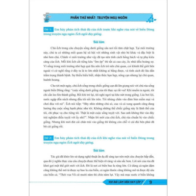 Sách - 100 Bài Làm Văn Hay Lớp 7