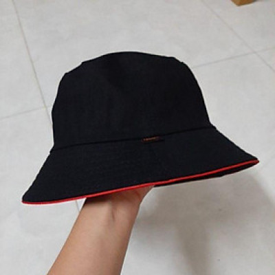 Nón Buket đen nhiều mẫu tha hồ lựa chọn theo sở thích, vành rộng 6cm chống nắng tốt