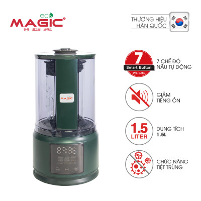 Máy Làm Sữa Hạt Đa Năng Giảm Tiếng Ồn Magic Eco AC -141 (1.5 Lít) - Hàng chính hãng