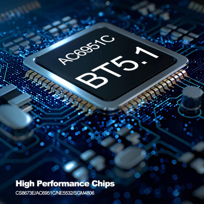 Bộ Khuếch Đại Âm Thanh DAC HiFi 2.0 BT 5.1 Có Thể Điều Chỉnh Bass Treble FX-Audio FX 502E-L - Hàng Chính Hãng