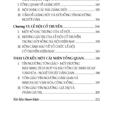 Tín Ngưỡng Và Sinh Hoạt Văn Hóa Cộng Đồng