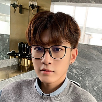 Kính gọng nam nữ kim loại tăm nhẹ cao cấp