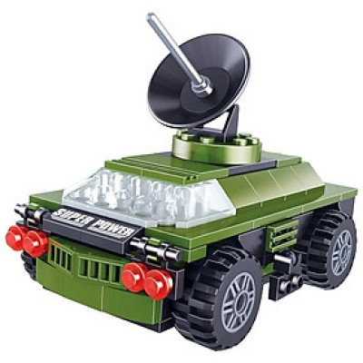 Đồ Chơi Lắp Ráp Khí Tài Quân Sự - Xe Ra Đa - Cresta DK81055 (115 Mảnh Ghép)