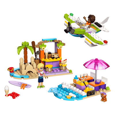 LEGO FRIENDS 42672 Đồ Chơi Lắp Ráp Vali Du Lịch Biển Sáng Tạo (188 chi tiết)