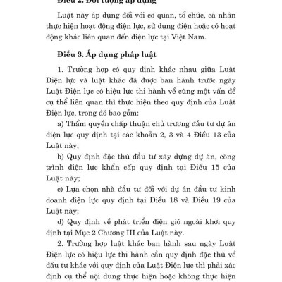 Luật Điện lực năm 2024