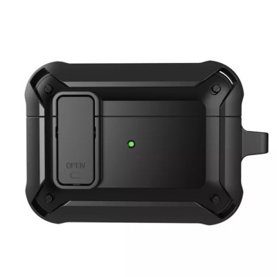 Ốp Case KAI Bumblebee Lock Switch Dành Cho Airpods Pro 2, Có Khóa, Kèm Móc Treo - Hàng Chính Hãng