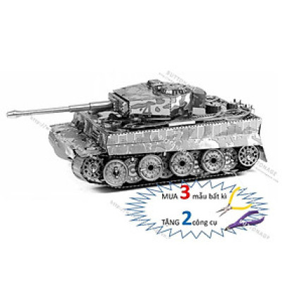 Mô Hình Lắp Ráp 3d Xe Tăng Tiger 1 - Đức