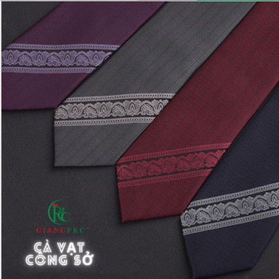 Cà vạt nam 6cm cao cấp vẽ  dành cho công sở hoặc chú rể chụp hình cưới GIangpkc VCV2021