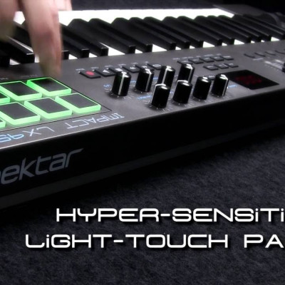 USB Controller Keyboard Nektar Impact LX49+ - Hàng Nhập Khẩu