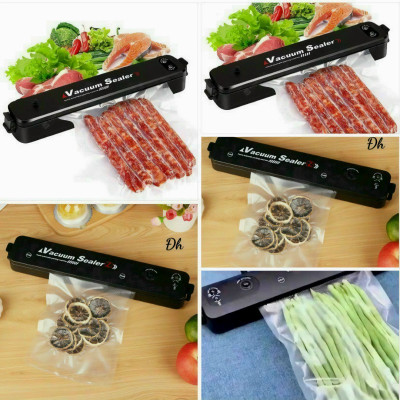 Máy hút chân không KG5233MECK hàn miệng túi đa năng, ép túi thực phẩm giúp bảo vệ thức ăn tặng kèm 10 túi kt 37cm- Hàng chính hãng