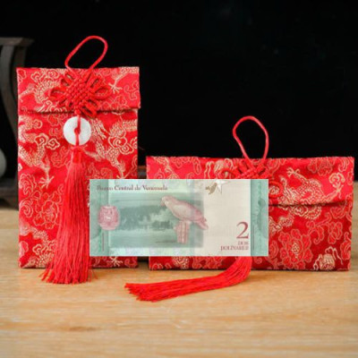 Túi gấm con chim Venezuela loại 2 sưu tầm, lảm quà tặng