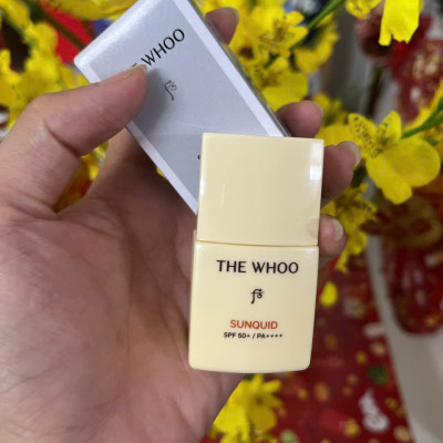 Sữa chống nắng dưỡng ẩm và làm dịu da WHOO GJH SUNQUID UV PROTECTIVE LOTION 13ml