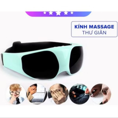 KÍNH ĐEO MASSAGE MẮT THƯ GIÃN CHO MẮT HÀNG CHUẨN