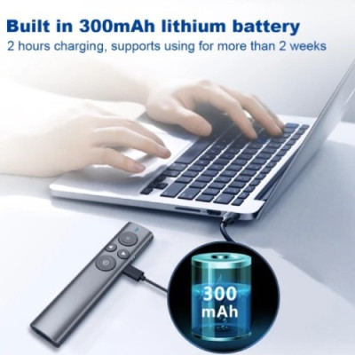 Bút trình chiếu NORWii kĩ thuật số N95S PRO LASER đỏ đầu nhận tích hợp thẻ nhớ 256MB dành cho màn hình LED và màn chiếu , hàng chính hãng