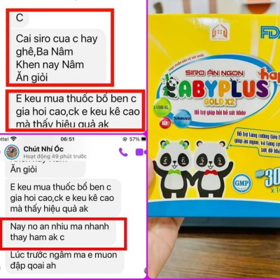 5 HỘP SIRO ĂN NGON BABYPLUS [giá sỉ]