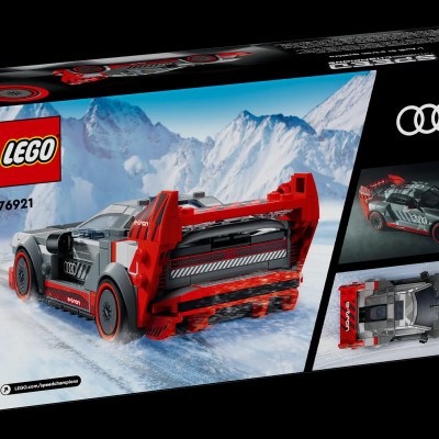 Đồ Chơi Lắp Ráp Siêu Xe Thể Thao Audi S1 E-Tron Quattro - Audi S1 E-Tron Quattrro Race Car - Lego Speed Champions 76921 (274 Mảnh Ghép)