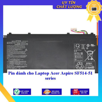 Pin dùng cho Laptop Acer Aspire SF514-51 series - Hàng Nhập Khẩu New Seal