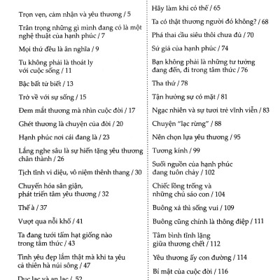 Trọn Vẹn, Cảm Nhận, Yêu Thương (Tái Bản Lần 5) (2022)