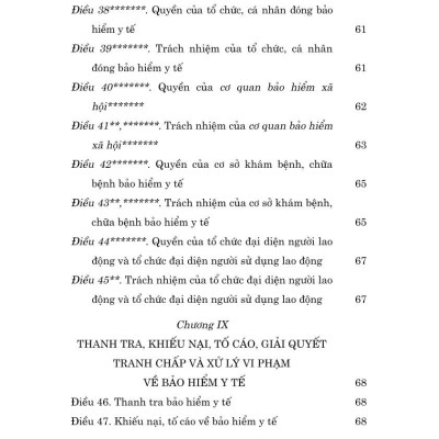 Luật Bảo hiểm y tế năm 2008 (sửa đổi, bổ sung năm 2013, 2014, 2015, 2018, 2020, 2023, 2024)