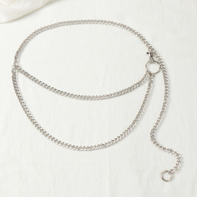 Thắt lưng nữ belt xích punk rock cá tính siêu tôn eo