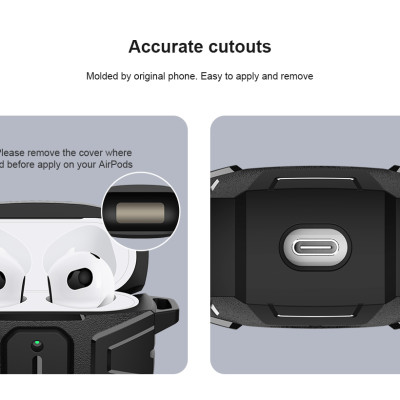 Ốp Case Ốp Nillkin Explorer Dành Cho Airpods 3, Nhiều Màu Sắc - Hàng Chính Hãng