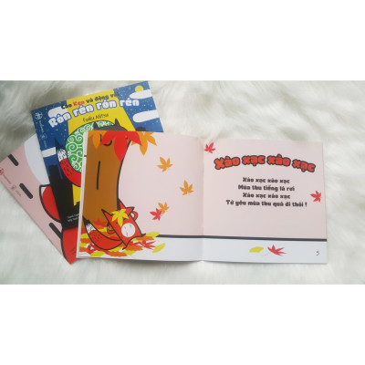Combo (3 Tập): Sách Ehon - Âm Thanh Cùng Cáo Ken Dành Cho Trẻ Từ 0 - 6 Tuổi