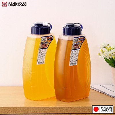 Bộ 2 bình nhựa có nắp đậy chịu nhiệt cao cấp với dung tích 2000ml - Hàng Nội Địa Nhật