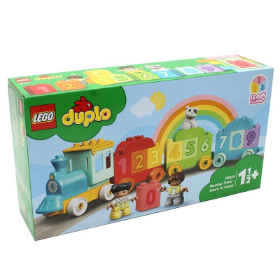 Đồ Chơi Lắp Ráp LEGO Duplo 10954 - Number Train Learn To Count (23 Mảnh Ghép)