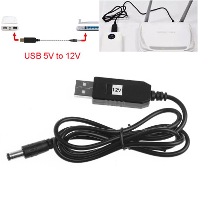 Cáp chuyển đổi điện áp DC 5V sang DC 9V / 12V đầu cắm USB 2.1x5.5mm dùng cho modem wifi cắm pin dự phòng khi cúp điện - miếng lót chuột