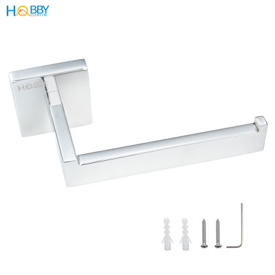 Giá để cuộn giấy vệ sinh inox 304 bóng mẫu khoan Hobby home decor G21