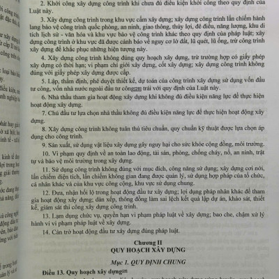 Sách Luật Xây Dựng, Luật Quy Hoạch Đô Thị Và Nông Thôn – Các Văn Bản Hướng Dẫn Về Quản Lý Chi Phí Đầu Tư Xây Dựng (V2538D)