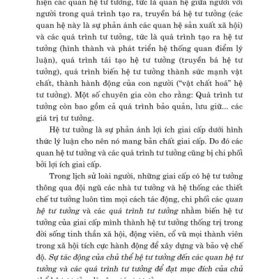 Công tác tư tưởng và những vấn đề đặt ra với công tác tư tưởng trong thời kỳ phát triển mới của đất nước (Xuất bản lần thứ hai, có chỉnh sửa)