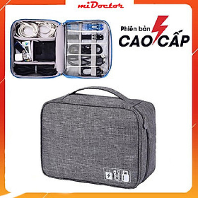 Túi Đựng Phụ Kiện 1 Ngăn Công Nghệ Điện Thoại Chống Nước, Chống Sốc Cao Cấp - Hàng Chính Hãng miDoctor 