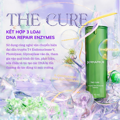 Tinh chất DNA Repair Enzymes Dermarium The Cure (30ml) - Hàng chính hãng