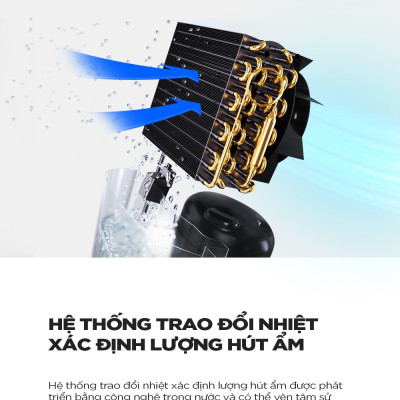 Máy Lọc Không Khí Hút Ẩm Cuckoo DH-Z16AF45FG-Hàng Chính Hãng