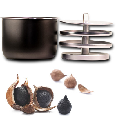 Máy Làm Tỏi Đen Nikio NK-696 - Nồi Ủ Tỏi Đen Tự Động, Công Nghệ Nhật Bản, Tỉ Lệ Thành Công 99%, Tỏi Thơm Ngon Chuẩn Vị, Dung Tích 6 Lít, Khay Chứa 3 Tầng, Làm 2kg Tỏi - Hàng Chính Hãng