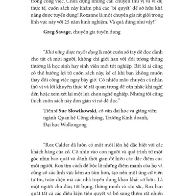 Sách: Khả Năng Được Tuyển Dụng - 7 Phẩm Chất Đảm Bảo Tương Lai Việc Làm Của Bạn  