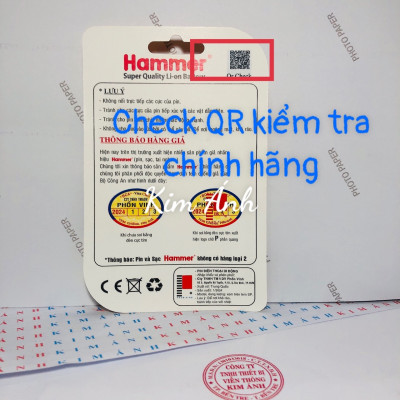 Pin ham mer 4c/5c dùng cho máy cỏ, máy nút bấm , Hàng chính hãng bảo hành 12 tháng