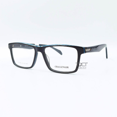 GỌNG KÍNH UNISEX, GỌNG NHỰA PHOM VUÔNG THỜI TRANG HÀN QUỐC, CHÍNH HÃNG CHALLENGER CA3006