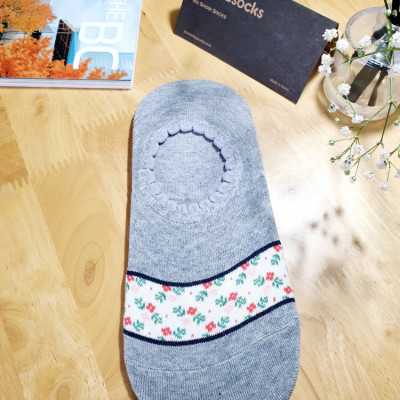 Tất vớ lười nữ hoa nhí Kikiya cao cấp Hàn Quốc W-N-021