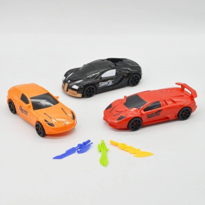 Đồ Chơi DUKA: Robot Biến Hình Siêu Xe - Biệt Đội Đỏ - DK81398