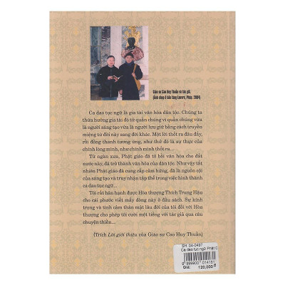 Sách - Ca Dao Tục Ngữ Phật Giáo Việt Nam - Chính Thông Book