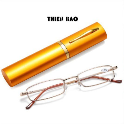 Kính lão thị, viễn thị đọc chữ KÍNH HÌNH BÚT KV77 đọc sách đọc chữ siêu rõ Mini Nhật Bản cao cấp Nam Nữ loại I chuẩn độ