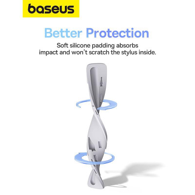 Hộp đựng bút Baseus Pencil Smooth Writing 2 Series Stylus Case P80015808211-00 cảm ứng từ tính - hàng chính hãng