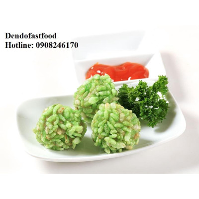 Hải Sản Cốm Xốt Mayonnaise 30 Viên Gói 600gr - Thương hiệu Đen Đỏ