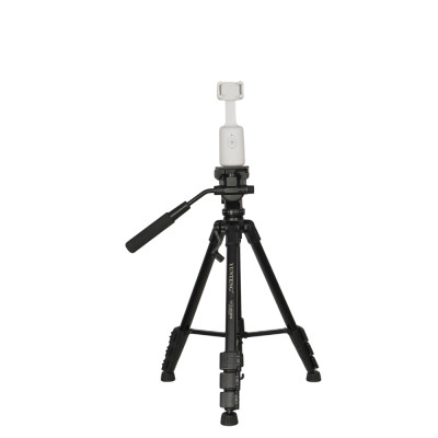 Combo Tripod Yunteng VCT-691 và Gimbal xoay tự đông 360 độ - Phụ kiện kèm theo remote và kẹp điện thoại - Hàng chính hãng