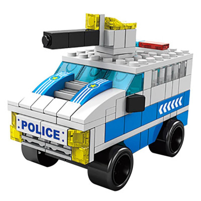 Đồ Chơi Lắp Ráp Xe Cảnh Sát 6 Trong 1 - Police Car - Toys&Joys 8978-4 (1000 Mảnh Ghép)