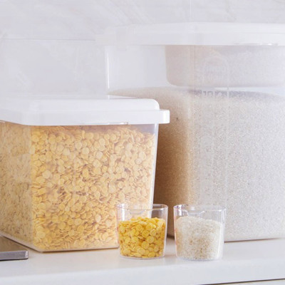 Thùng đựng gạo Inomata cao cấp 10kg kèm ca đong - Nội địa Nhật